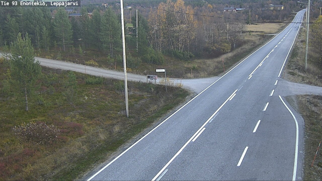 Kelikamerat Kuva Tie 93 Enontekiö, Leppäjärvi, Enontekiö, Lappi
