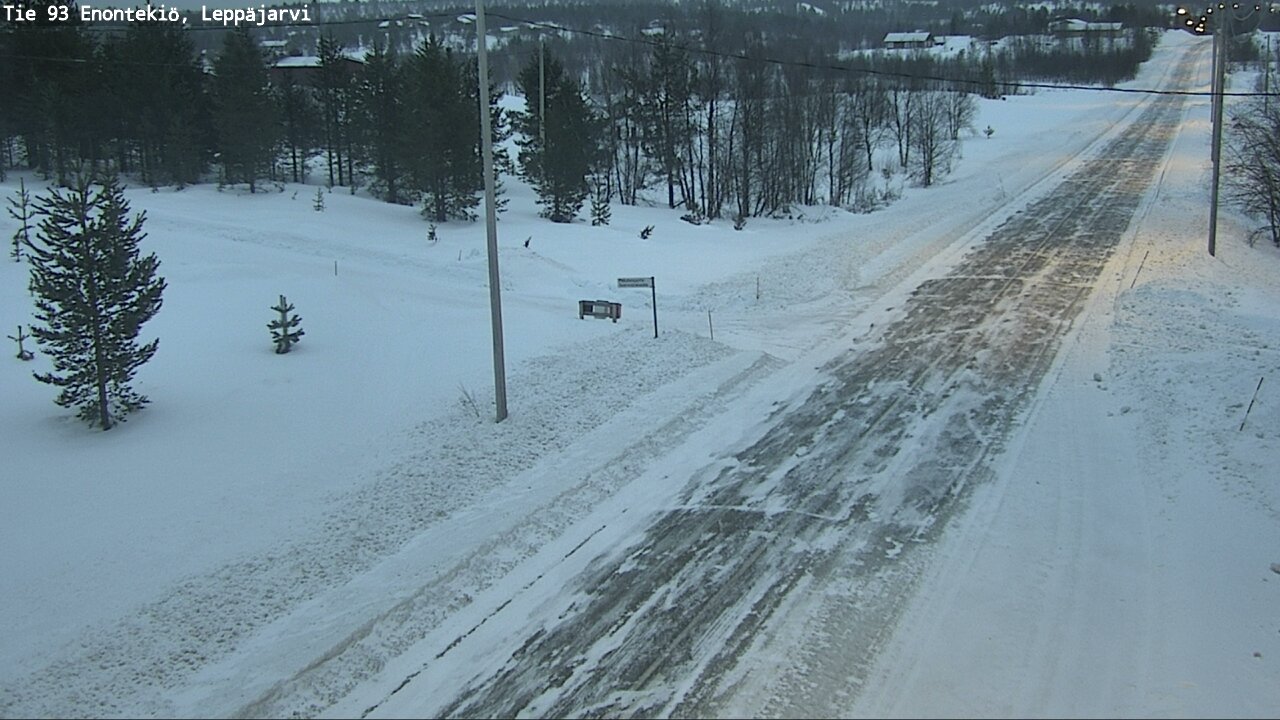 Kelikamerat Kuva Tie 93 Enontekiö, Leppäjärvi, Enontekiö, Lappi