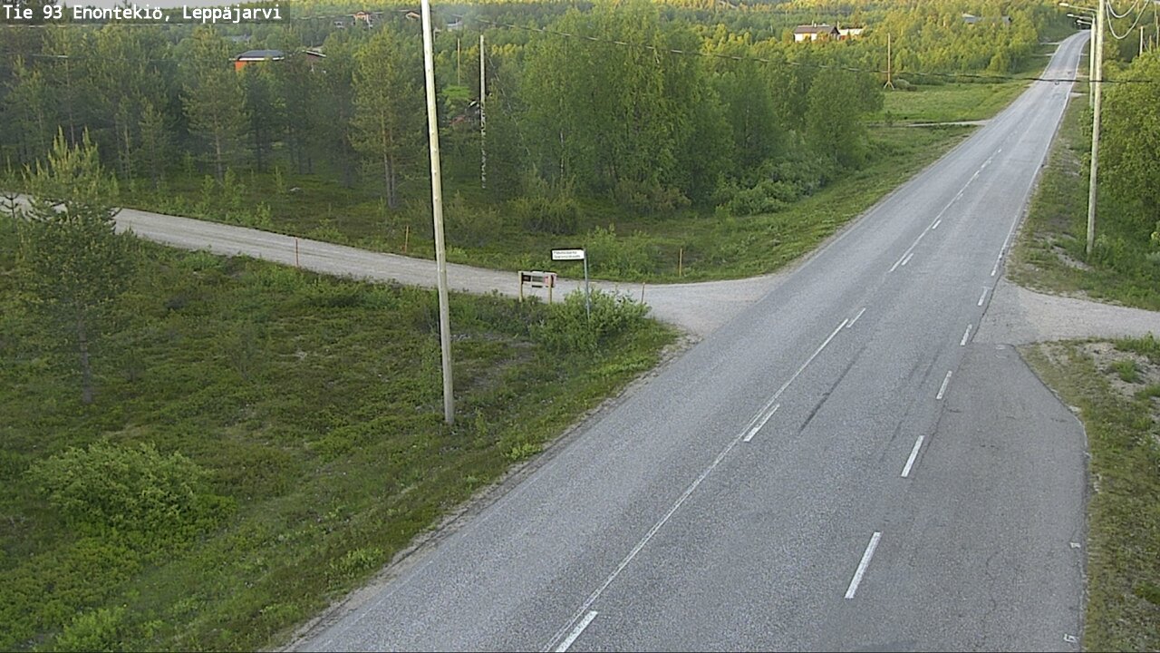Kelikamerat Kuva Tie 93 Enontekiö, Leppäjärvi, Enontekiö, Lappi