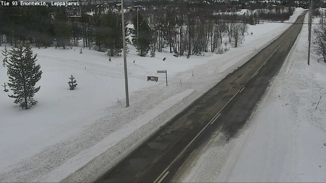 Kelikamerat Kuva Tie 93 Enontekiö, Leppäjärvi, Enontekiö, Lappi