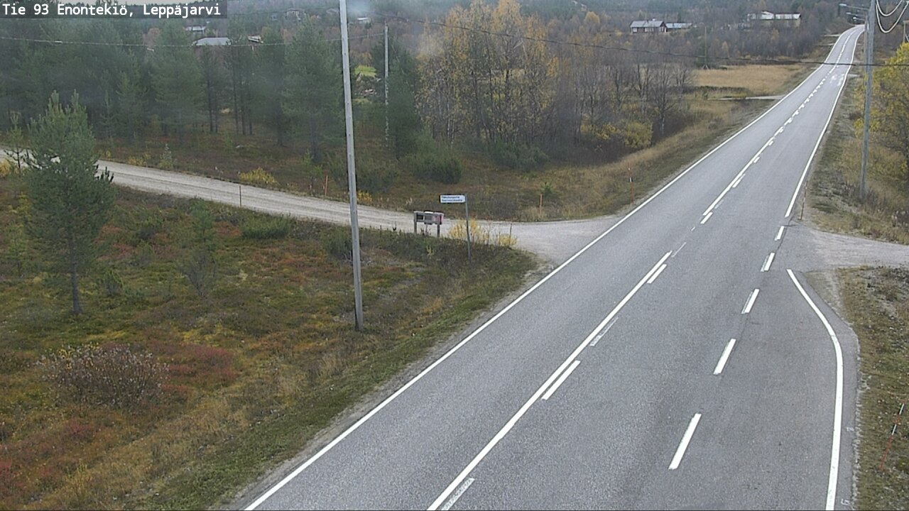 Kelikamerat Kuva Tie 93 Enontekiö, Leppäjärvi, Enontekiö, Lappi