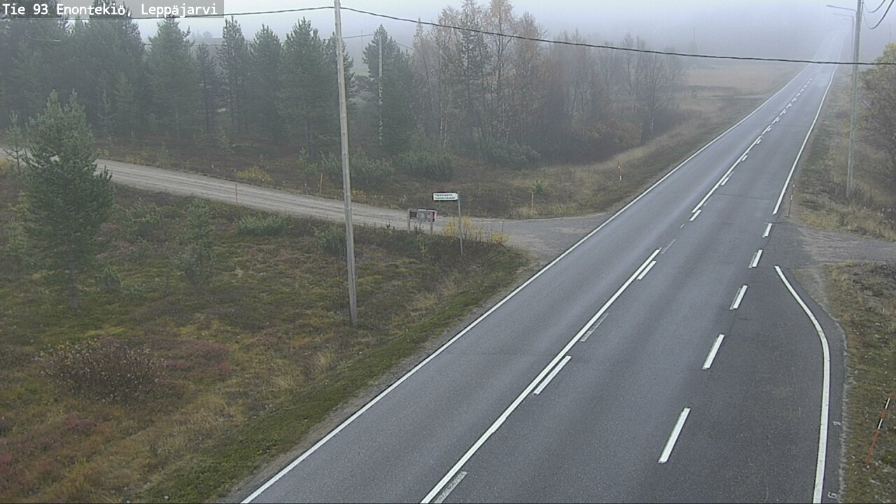 Kelikamerat Kuva Tie 93 Enontekiö, Leppäjärvi, Enontekiö, Lappi