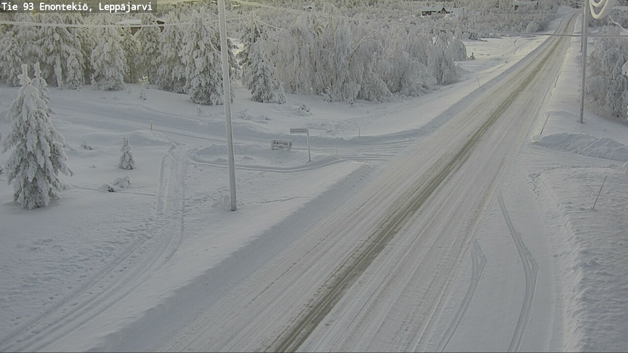 Kelikamerat Kuva Tie 93 Enontekiö, Leppäjärvi, Enontekiö, Lappi
