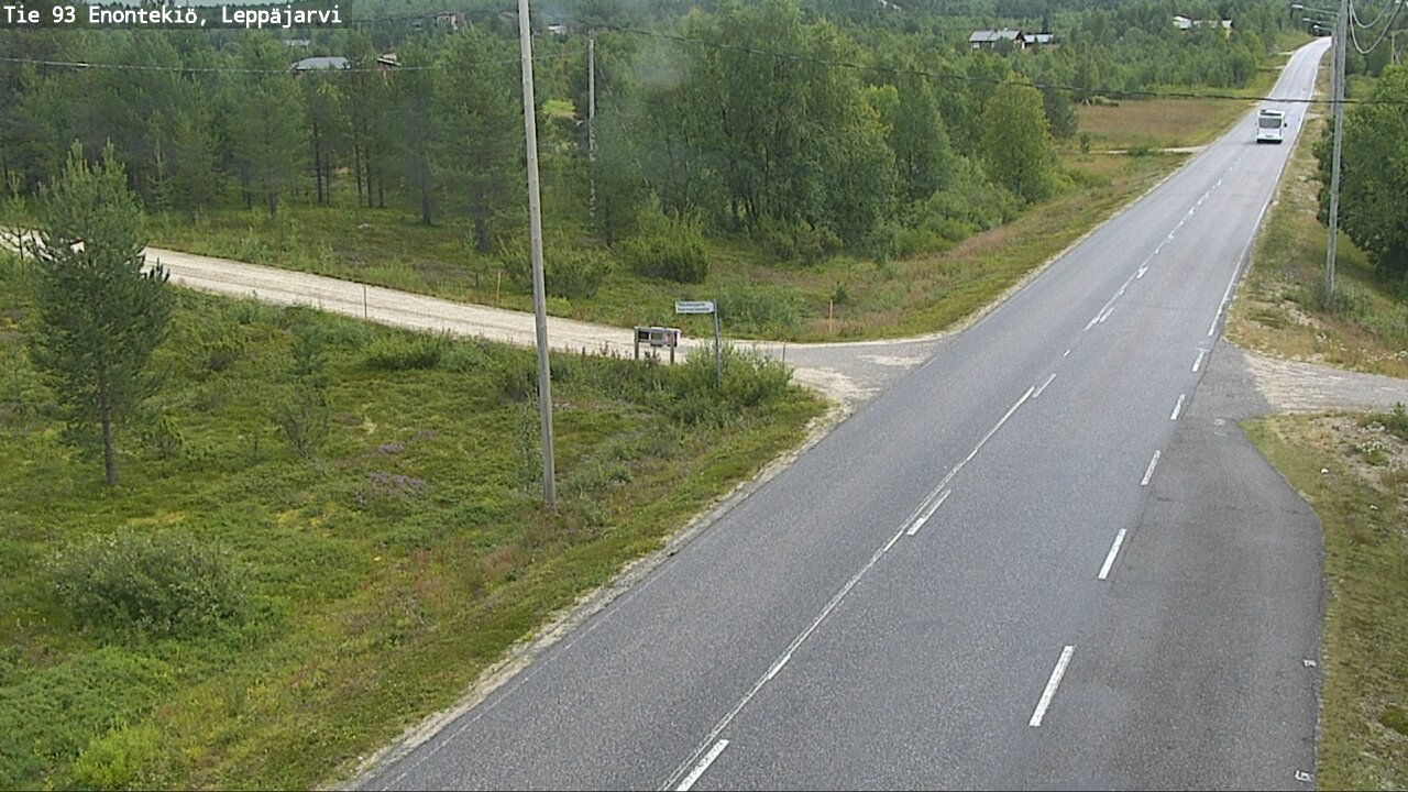 Kelikamerat Kuva Tie 93 Enontekiö, Leppäjärvi, Enontekiö, Lappi