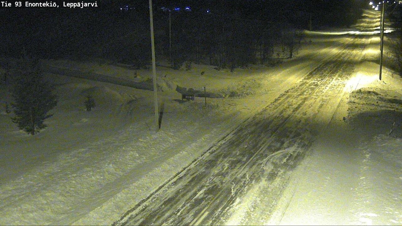 Kelikamerat Kuva Tie 93 Enontekiö, Leppäjärvi, Enontekiö, Lappi