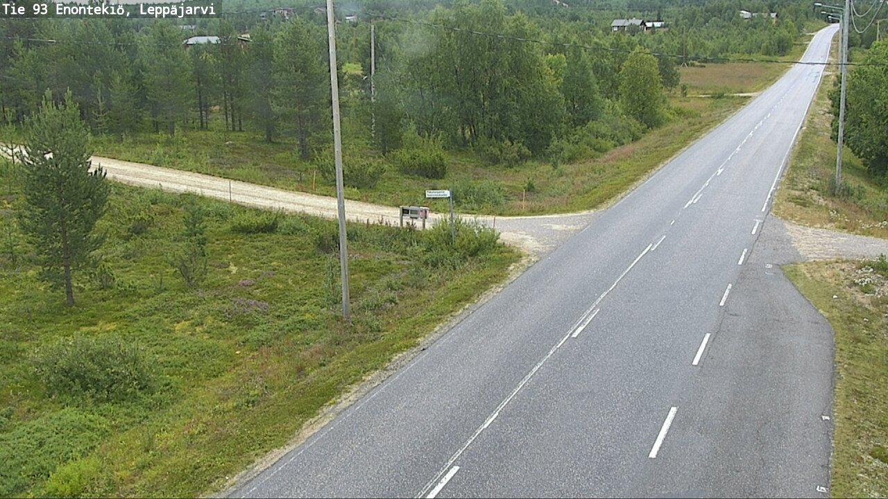 Kelikamerat Kuva Tie 93 Enontekiö, Leppäjärvi, Enontekiö, Lappi