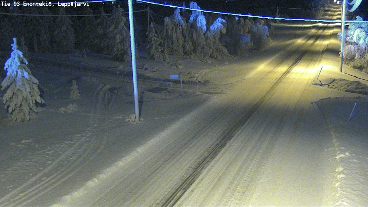 Kelikamerat Kuva Tie 93 Enontekiö, Leppäjärvi, Enontekiö, Lappi