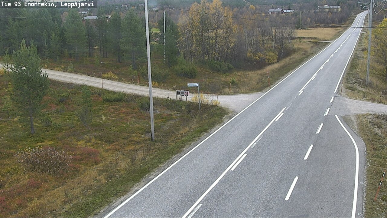 Kelikamerat Kuva Tie 93 Enontekiö, Leppäjärvi, Enontekiö, Lappi
