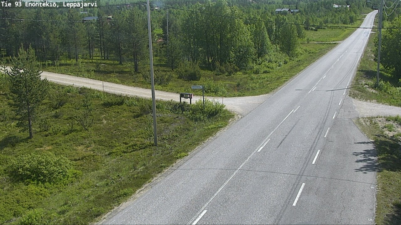 Kelikamerat Kuva Tie 93 Enontekiö, Leppäjärvi, Enontekiö, Lappi