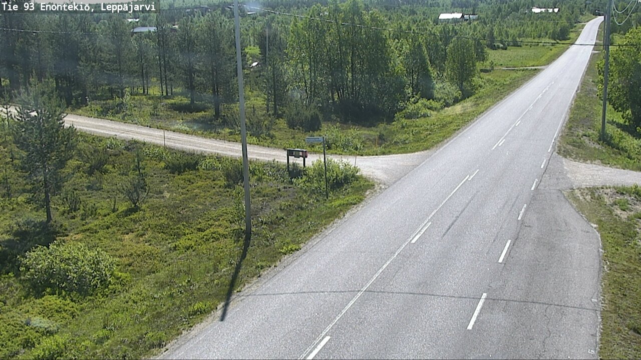 Kelikamerat Kuva Tie 93 Enontekiö, Leppäjärvi, Enontekiö, Lappi
