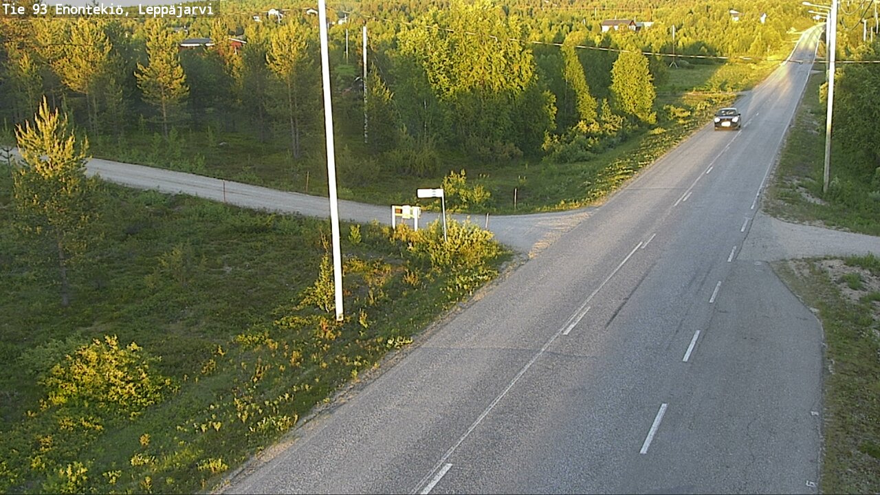 Kelikamerat Kuva Tie 93 Enontekiö, Leppäjärvi, Enontekiö, Lappi