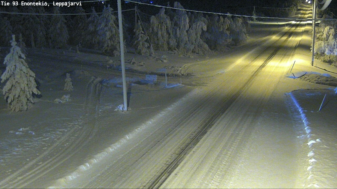 Kelikamerat Kuva Tie 93 Enontekiö, Leppäjärvi, Enontekiö, Lappi