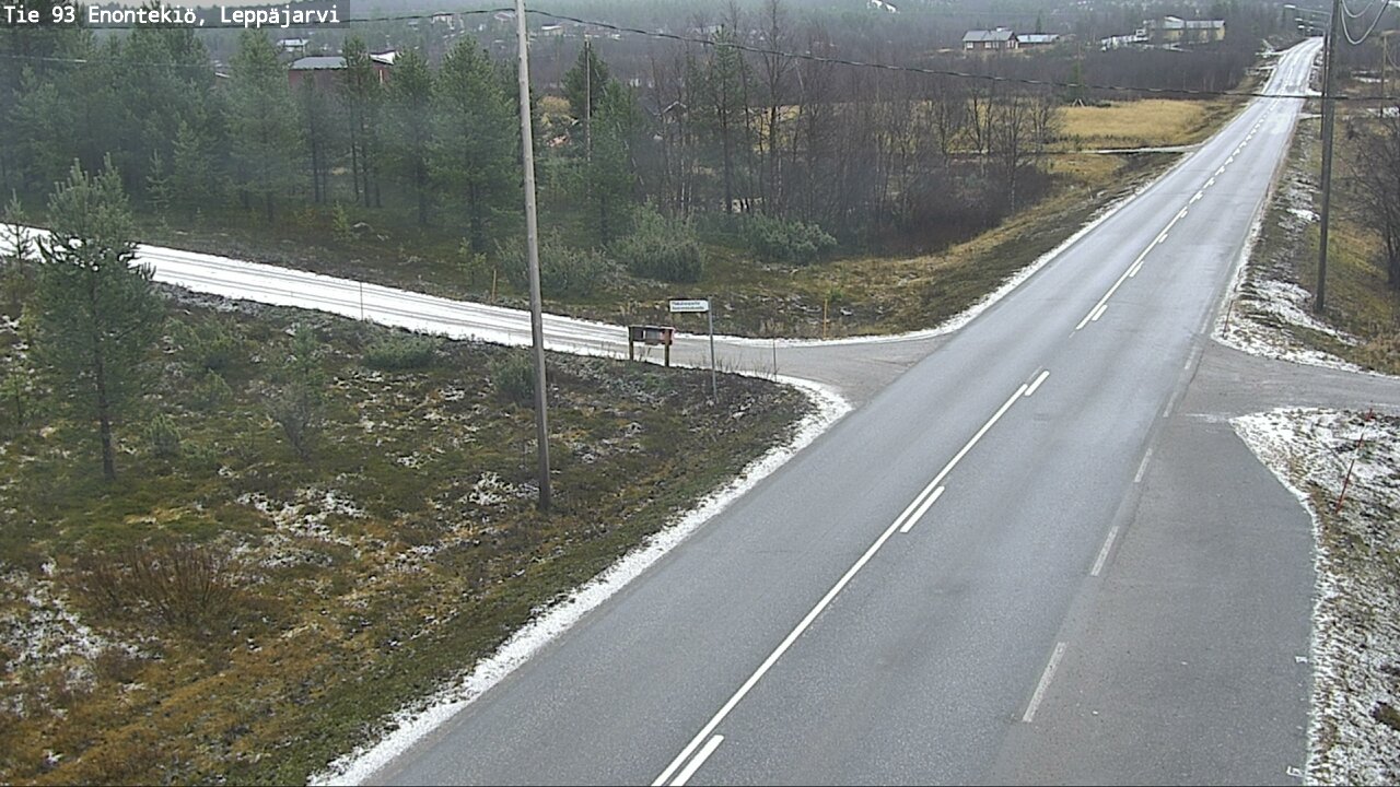 Kelikamerat Kuva Tie 93 Enontekiö, Leppäjärvi, Enontekiö, Lappi