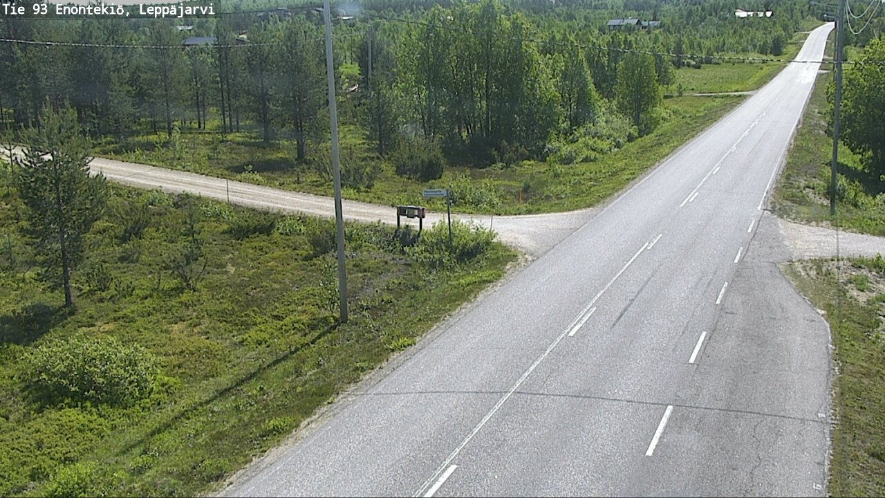 Kelikamerat Kuva Tie 93 Enontekiö, Leppäjärvi, Enontekiö, Lappi
