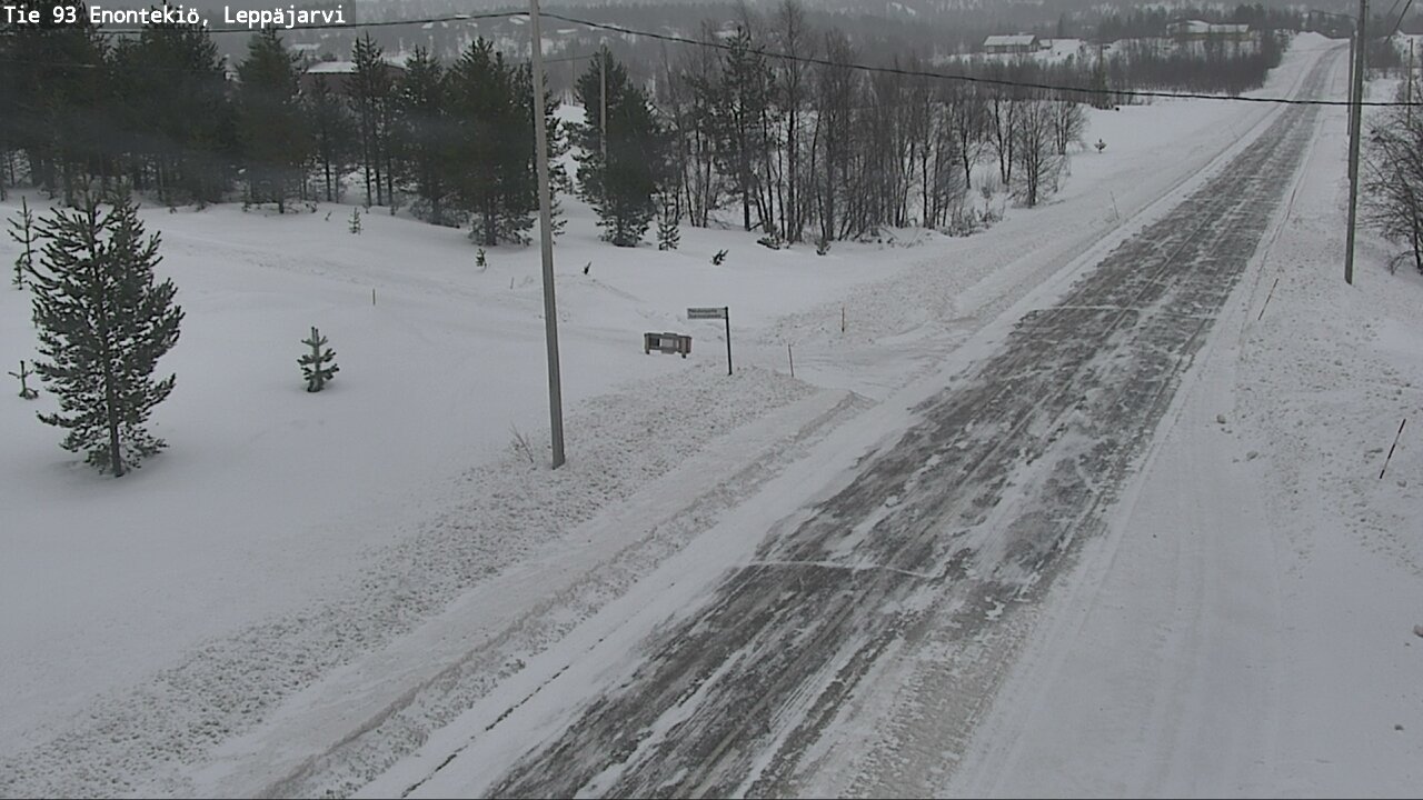 Kelikamerat Kuva Tie 93 Enontekiö, Leppäjärvi, Enontekiö, Lappi