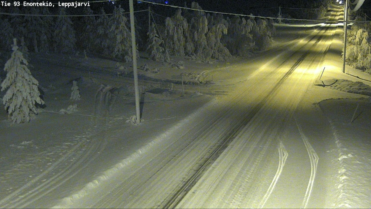 Kelikamerat Kuva Tie 93 Enontekiö, Leppäjärvi, Enontekiö, Lappi