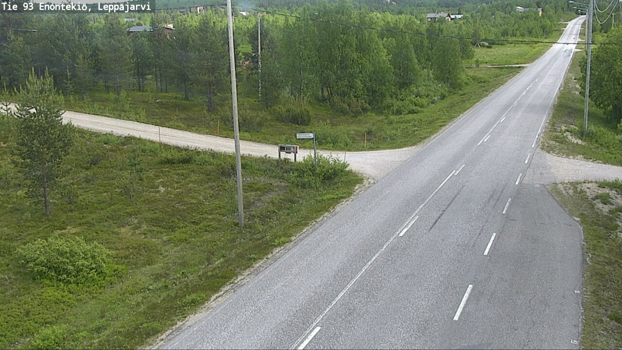 Kelikamerat Kuva Tie 93 Enontekiö, Leppäjärvi, Enontekiö, Lappi