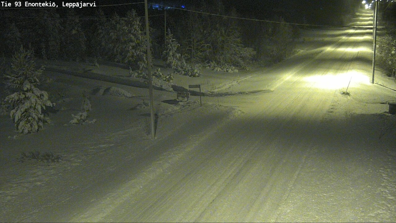 Kelikamerat Kuva Tie 93 Enontekiö, Leppäjärvi, Enontekiö, Lappi