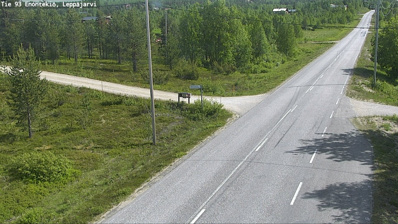 Kelikamerat Kuva Tie 93 Enontekiö, Leppäjärvi, Enontekiö, Lappi