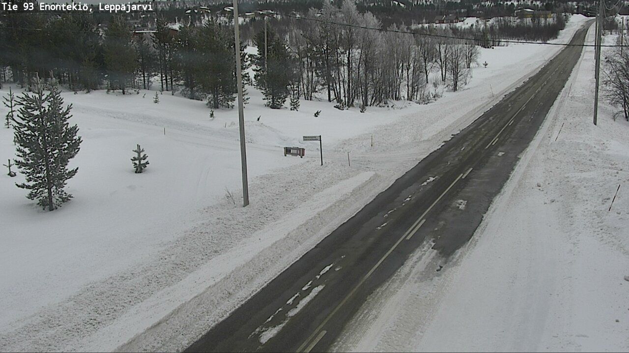 Kelikamerat Kuva Tie 93 Enontekiö, Leppäjärvi, Enontekiö, Lappi