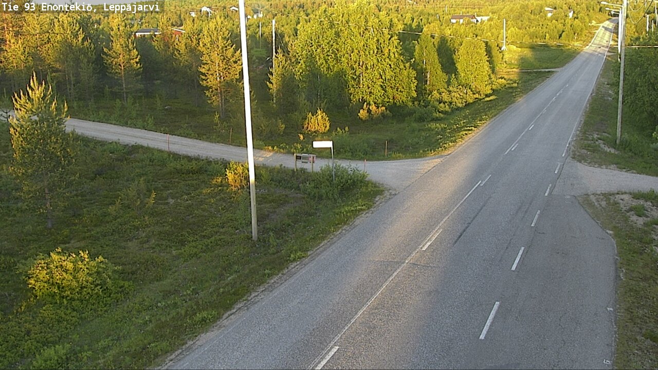 Kelikamerat Kuva Tie 93 Enontekiö, Leppäjärvi, Enontekiö, Lappi