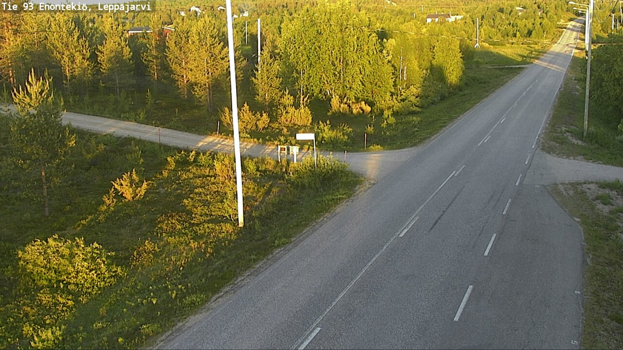 Kelikamerat Kuva Tie 93 Enontekiö, Leppäjärvi, Enontekiö, Lappi