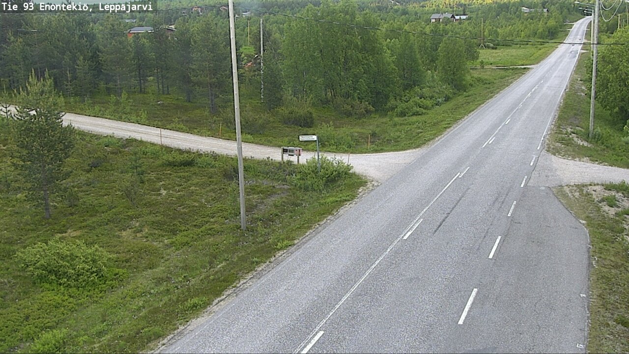 Kelikamerat Kuva Tie 93 Enontekiö, Leppäjärvi, Enontekiö, Lappi