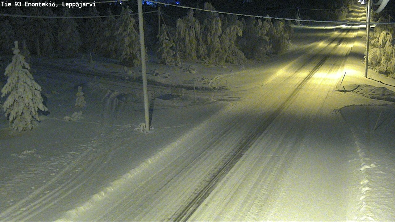 Kelikamerat Kuva Tie 93 Enontekiö, Leppäjärvi, Enontekiö, Lappi