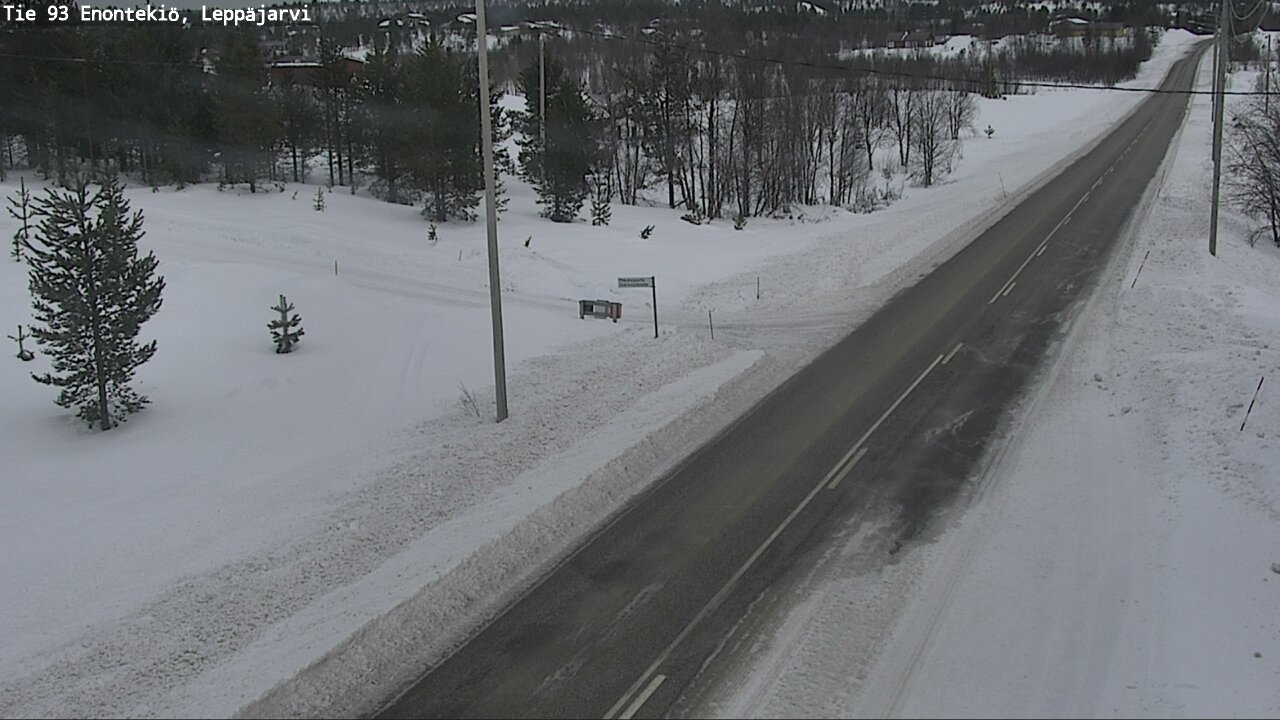 Kelikamerat Kuva Tie 93 Enontekiö, Leppäjärvi, Enontekiö, Lappi