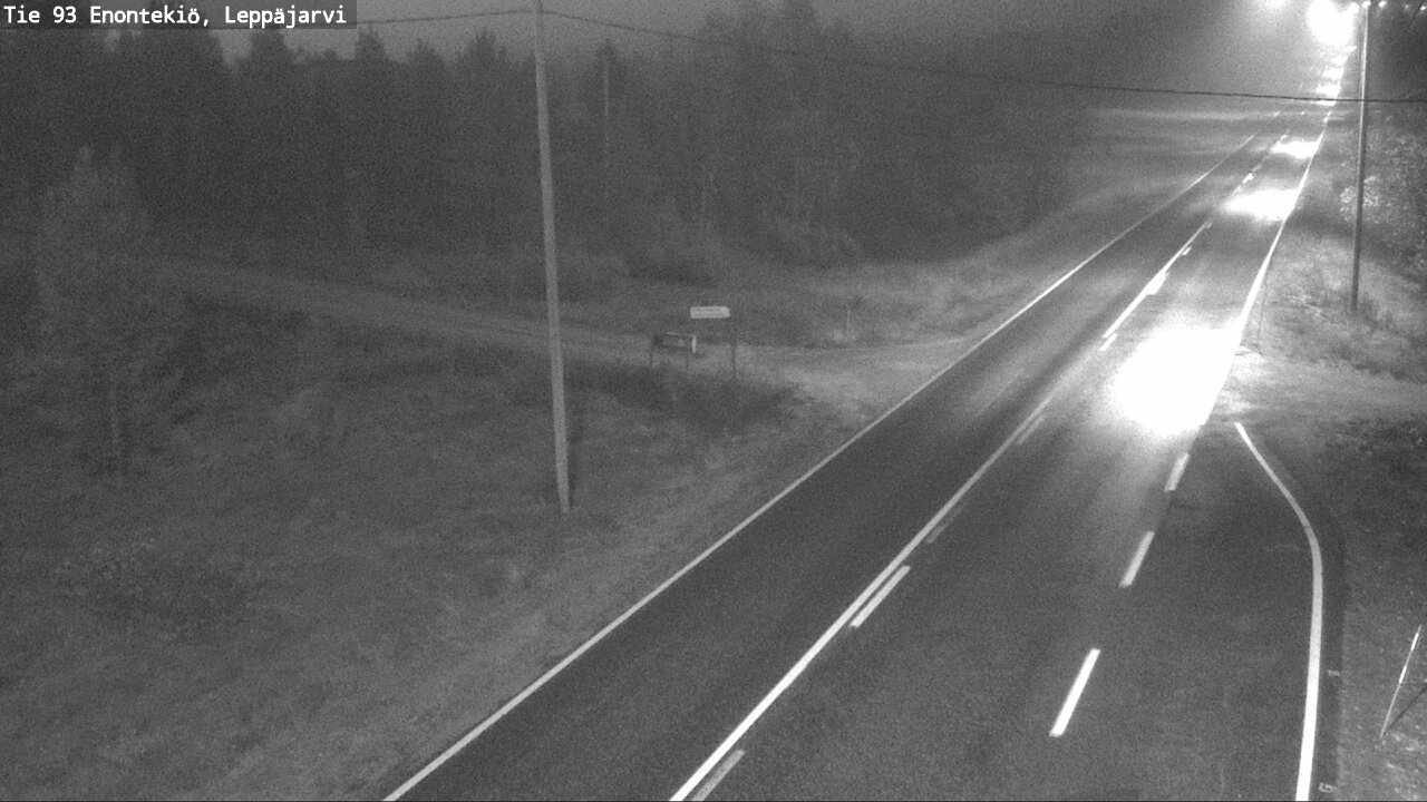 Kelikamerat Kuva Tie 93 Enontekiö, Leppäjärvi, Enontekiö, Lappi