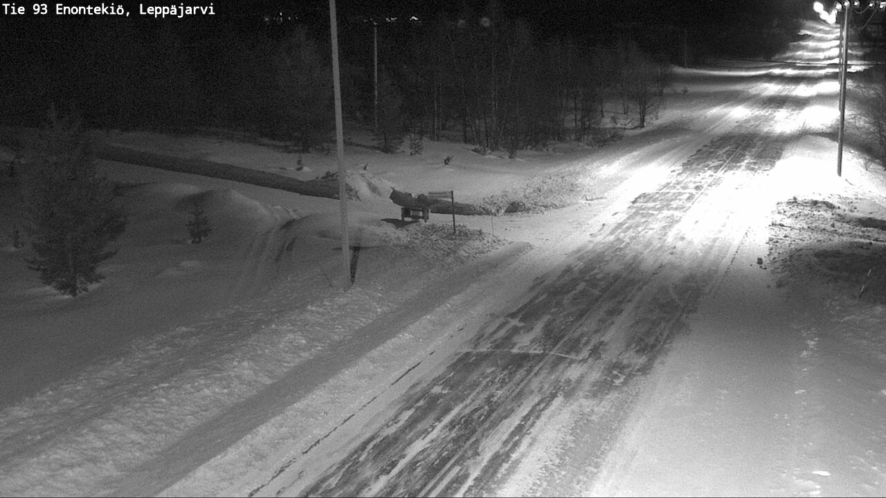 Kelikamerat Kuva Tie 93 Enontekiö, Leppäjärvi, Enontekiö, Lappi