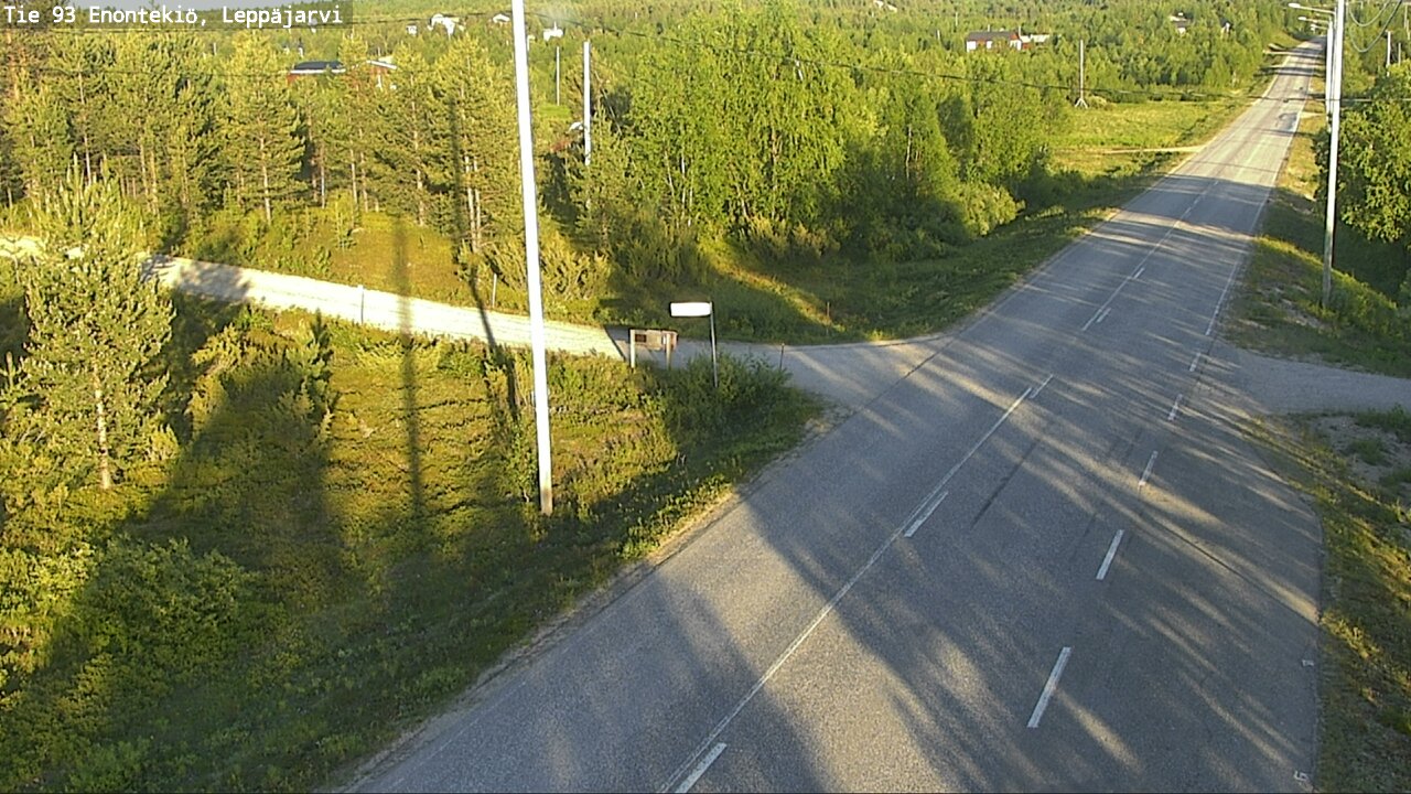 Kelikamerat Kuva Tie 93 Enontekiö, Leppäjärvi, Enontekiö, Lappi