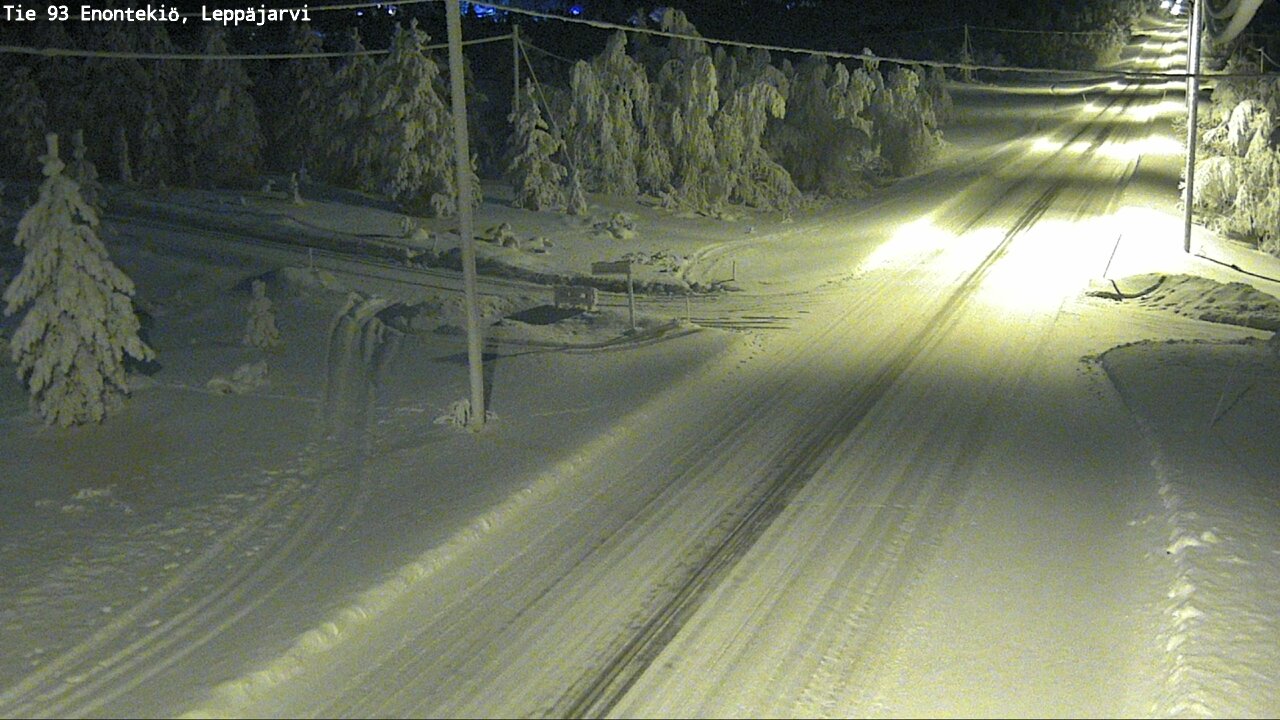 Kelikamerat Kuva Tie 93 Enontekiö, Leppäjärvi, Enontekiö, Lappi