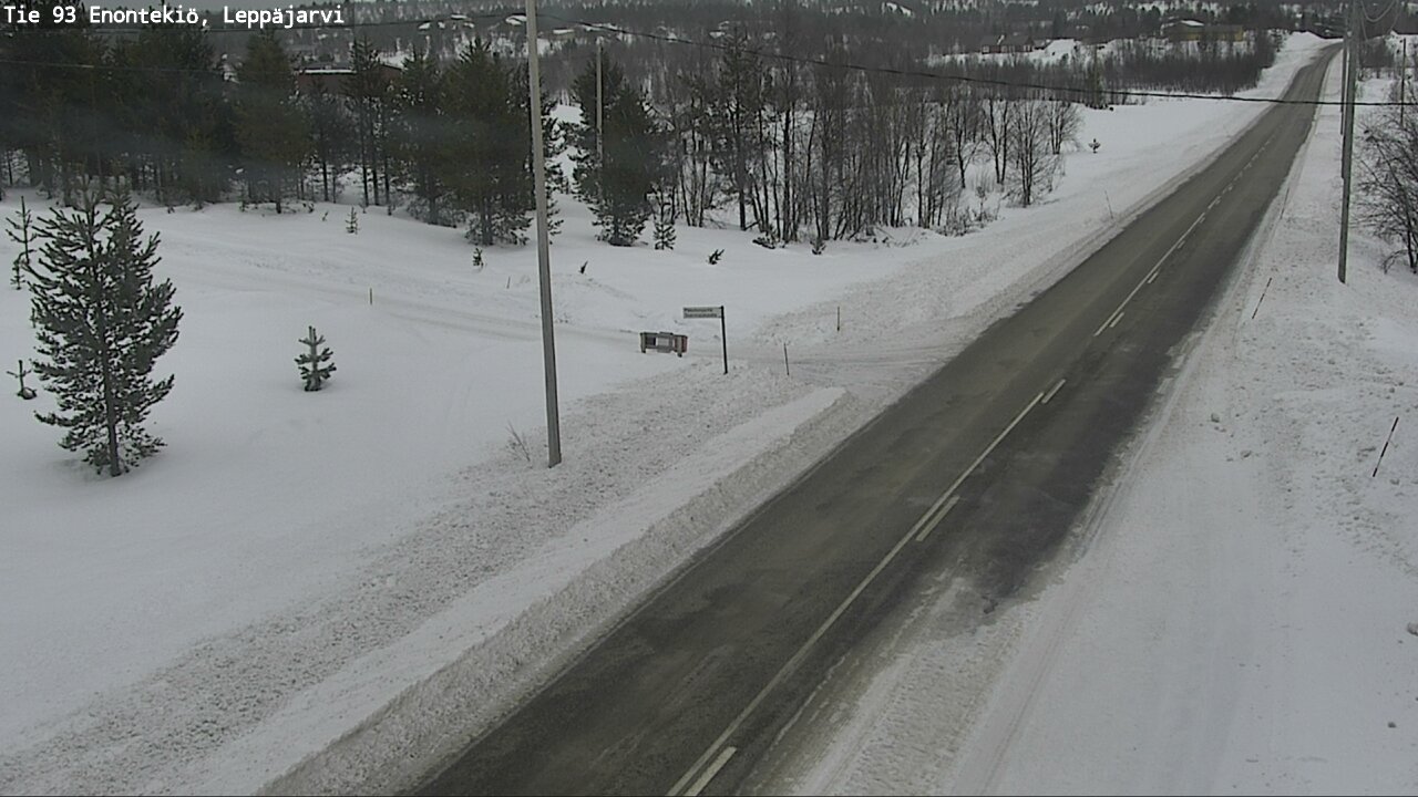 Kelikamerat Kuva Tie 93 Enontekiö, Leppäjärvi, Enontekiö, Lappi