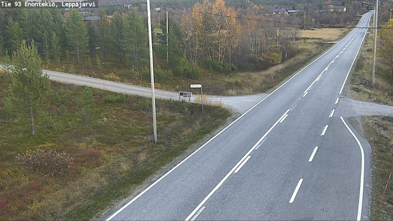 Kelikamerat Kuva Tie 93 Enontekiö, Leppäjärvi, Enontekiö, Lappi