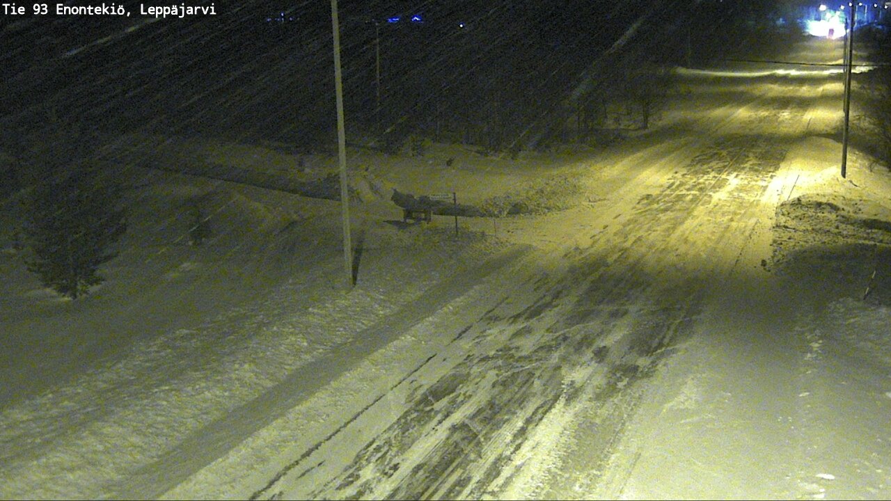 Kelikamerat Kuva Tie 93 Enontekiö, Leppäjärvi, Enontekiö, Lappi