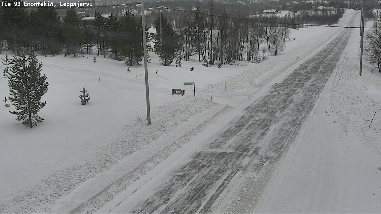 Kelikamerat Kuva Tie 93 Enontekiö, Leppäjärvi, Enontekiö, Lappi