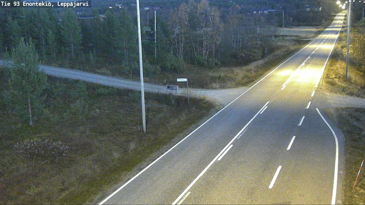 Kelikamerat Kuva Tie 93 Enontekiö, Leppäjärvi, Enontekiö, Lappi