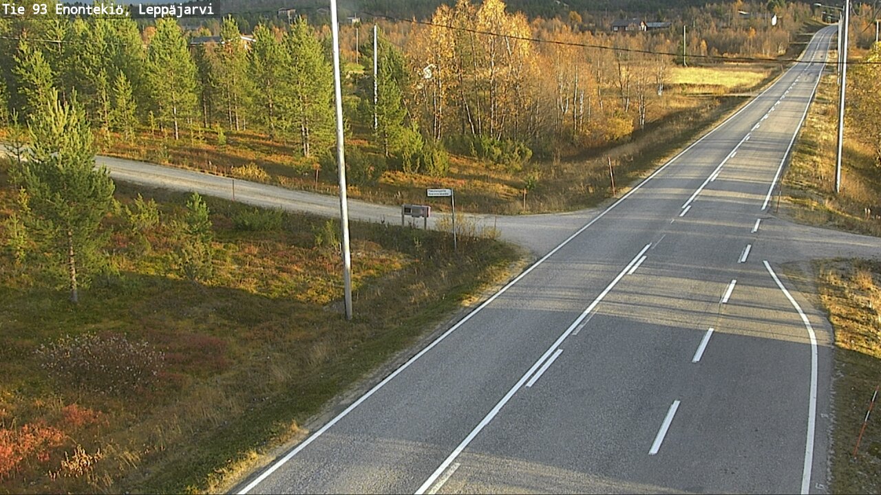 Kelikamerat Kuva Tie 93 Enontekiö, Leppäjärvi, Enontekiö, Lappi