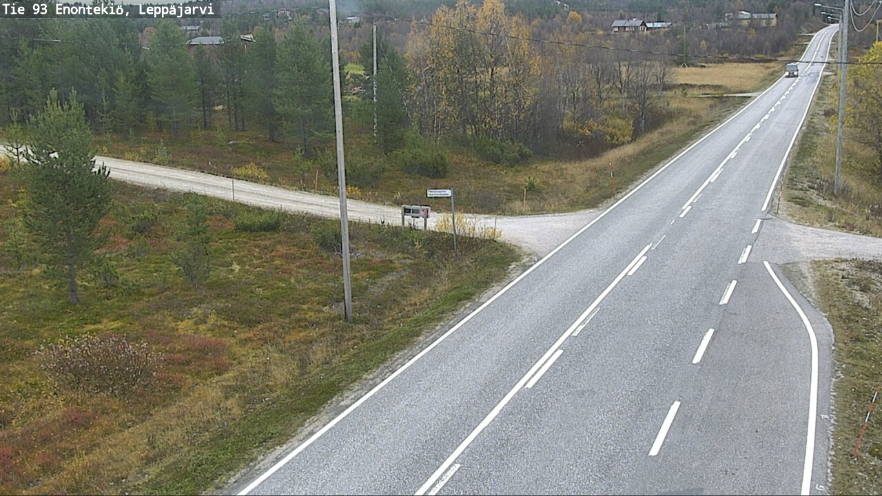 Kelikamerat Kuva Tie 93 Enontekiö, Leppäjärvi, Enontekiö, Lappi