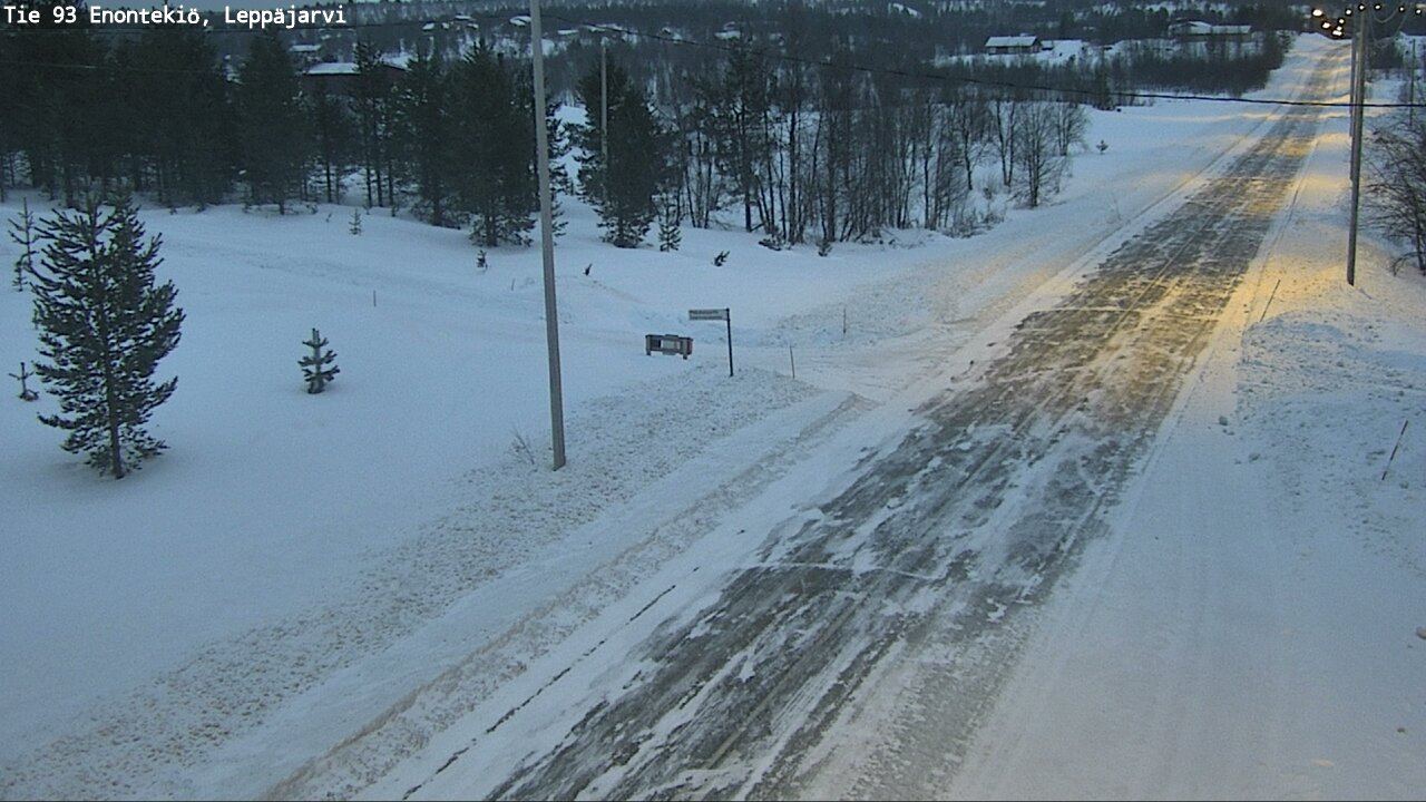 Kelikamerat Kuva Tie 93 Enontekiö, Leppäjärvi, Enontekiö, Lappi