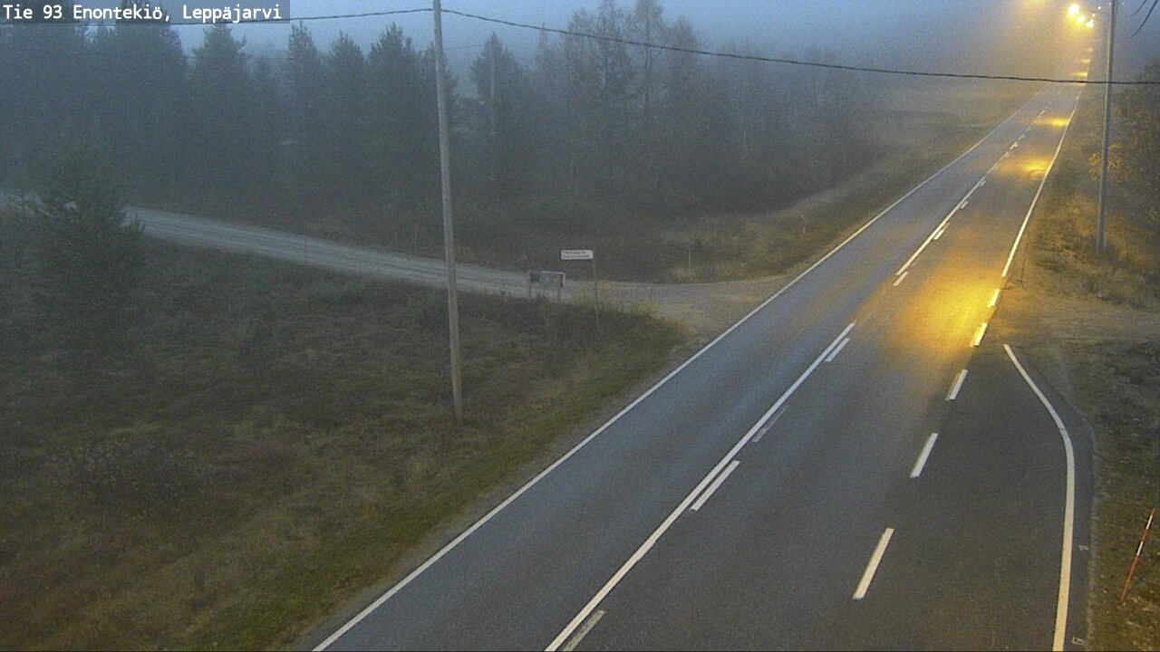 Kelikamerat Kuva Tie 93 Enontekiö, Leppäjärvi, Enontekiö, Lappi