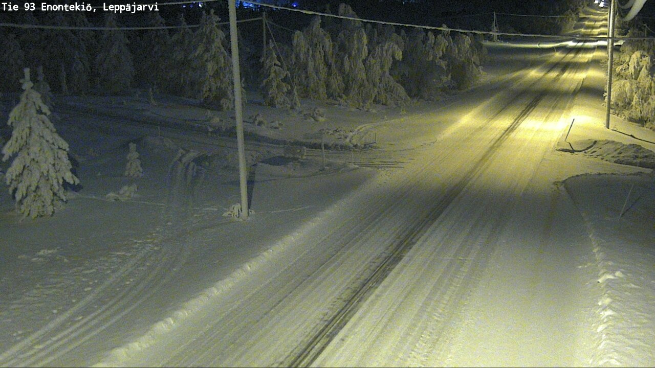 Kelikamerat Kuva Tie 93 Enontekiö, Leppäjärvi, Enontekiö, Lappi