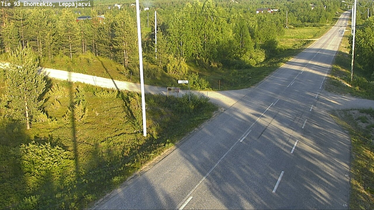 Kelikamerat Kuva Tie 93 Enontekiö, Leppäjärvi, Enontekiö, Lappi