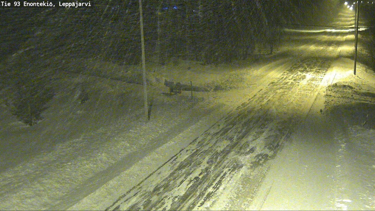 Kelikamerat Kuva Tie 93 Enontekiö, Leppäjärvi, Enontekiö, Lappi