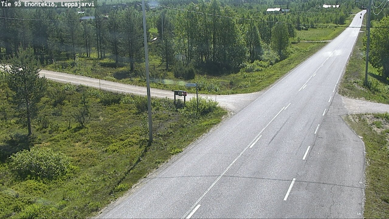 Kelikamerat Kuva Tie 93 Enontekiö, Leppäjärvi, Enontekiö, Lappi
