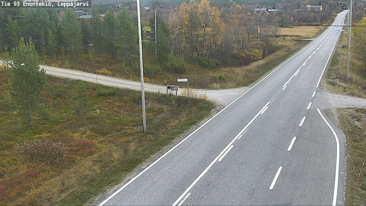 Kelikamerat Kuva Tie 93 Enontekiö, Leppäjärvi, Enontekiö, Lappi