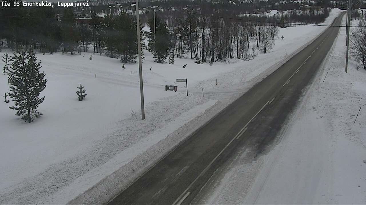 Kelikamerat Kuva Tie 93 Enontekiö, Leppäjärvi, Enontekiö, Lappi