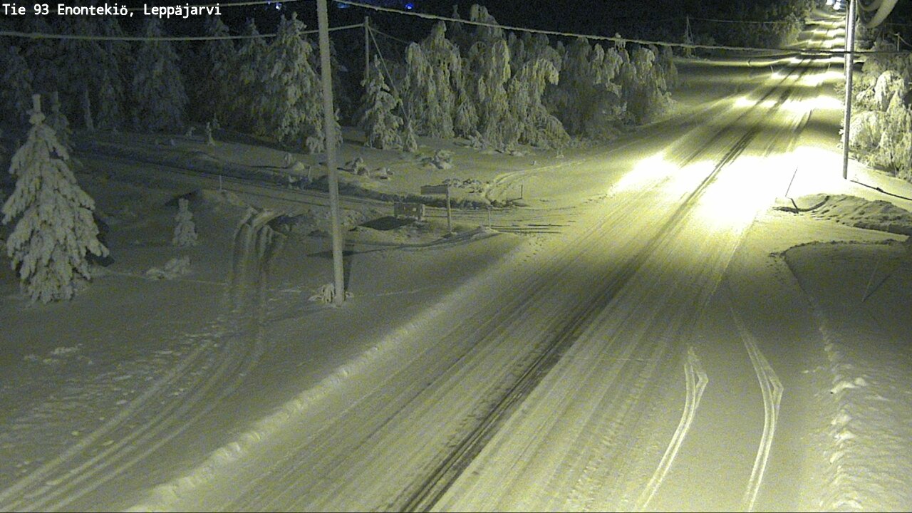 Kelikamerat Kuva Tie 93 Enontekiö, Leppäjärvi, Enontekiö, Lappi