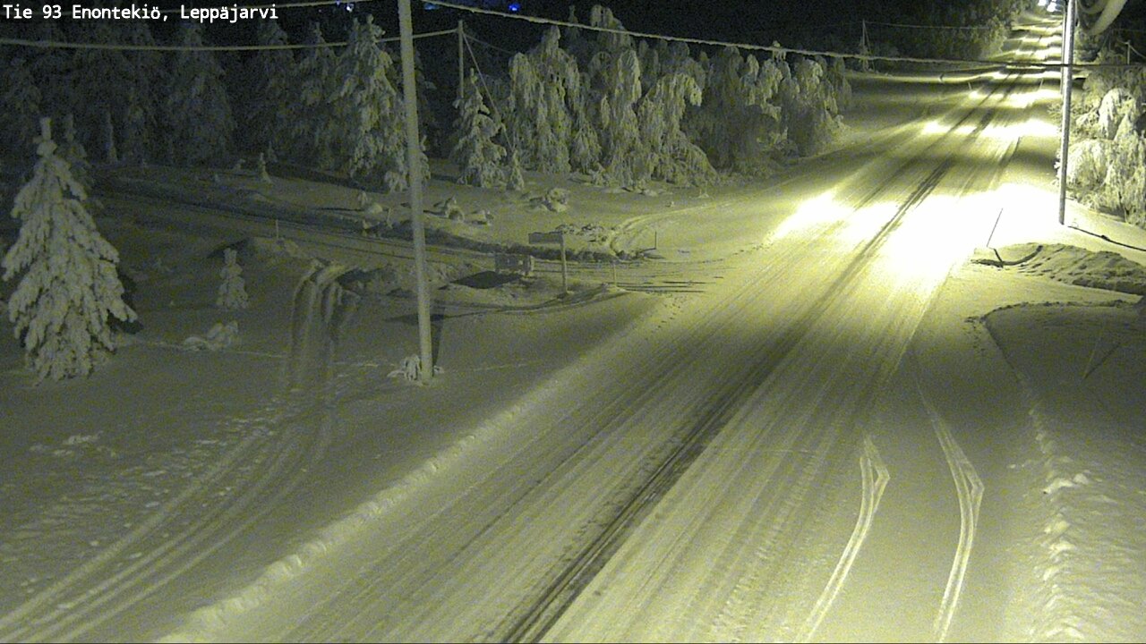 Kelikamerat Kuva Tie 93 Enontekiö, Leppäjärvi, Enontekiö, Lappi